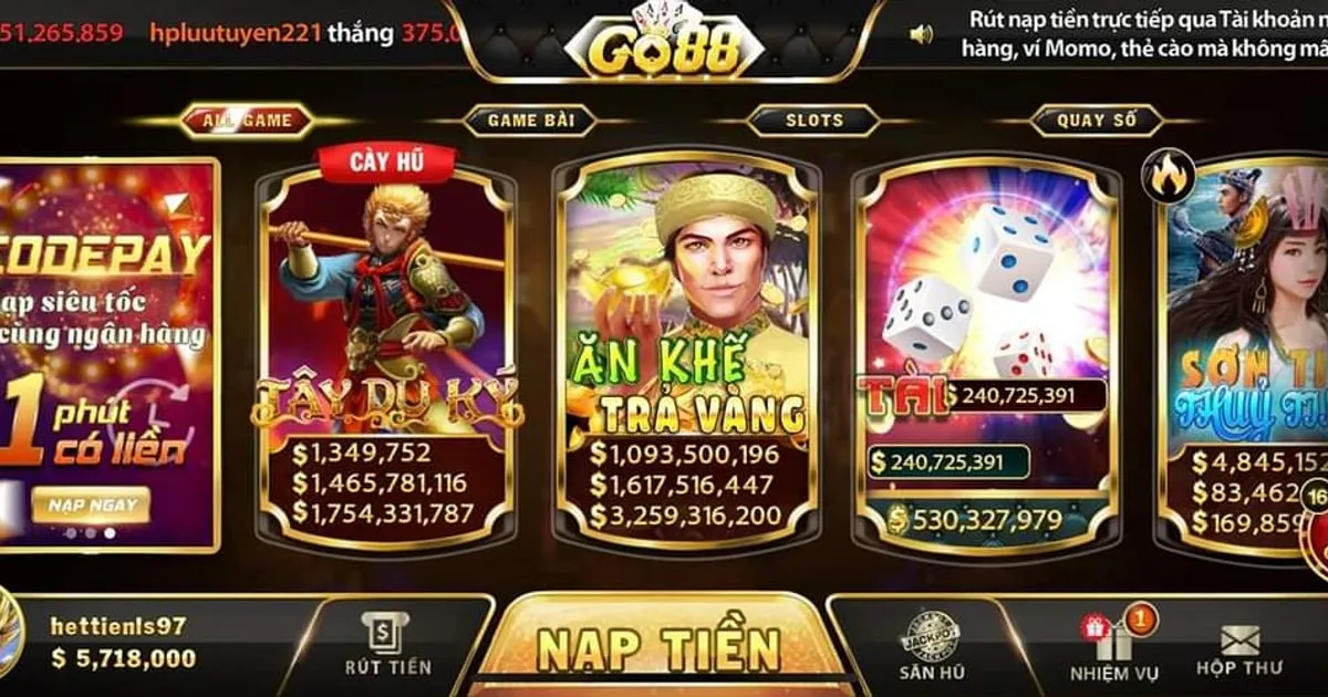 Go88 - Tải Game Đổi Thưởng Đỉnh Cao Cơ Hội Thắng Lớn