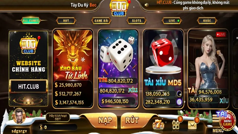 Hit Club: Cổng Game Bài Đẳng Cấp | Chơi Hay, Thắng Lớn