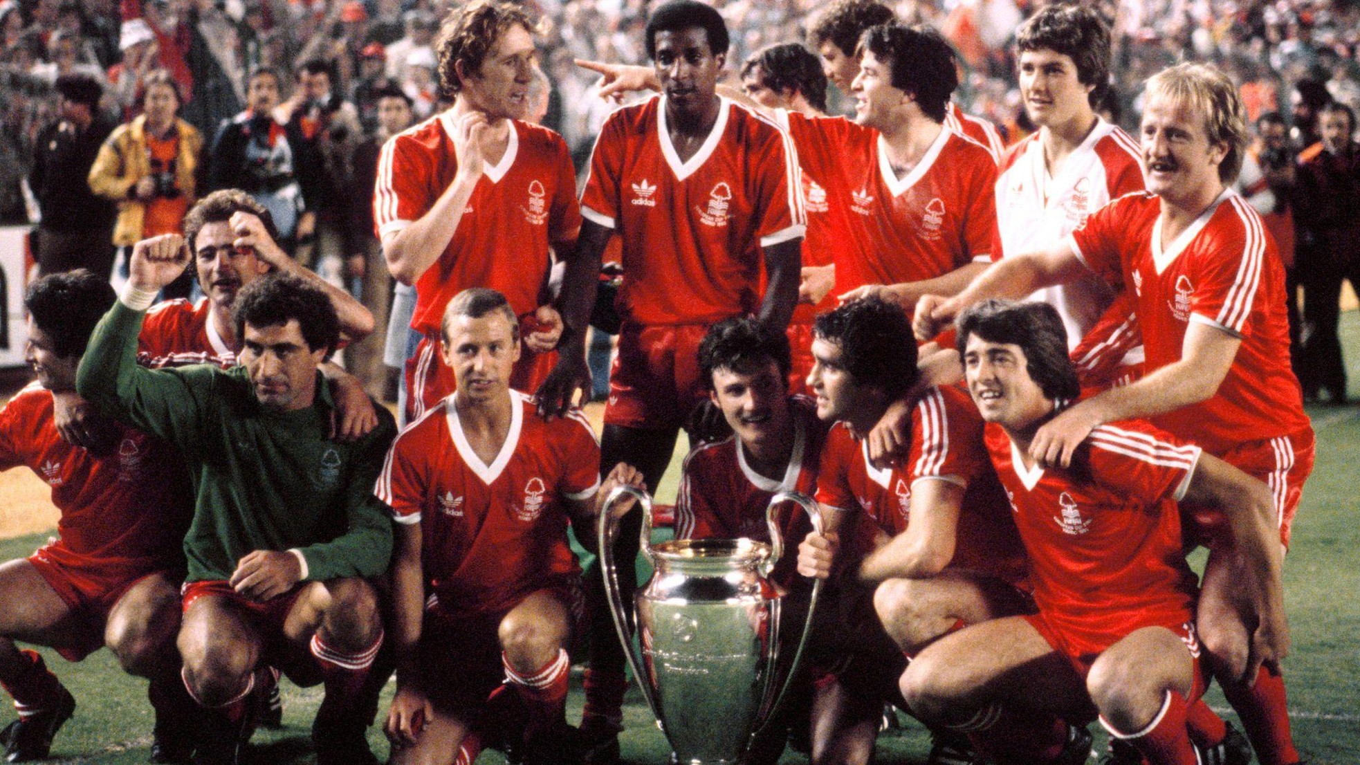 Trước khi gặt hái thành công cùng Brian Clough, Forest là đội bóng ở hạng 2. (Ảnh: Getty Images)